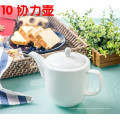 Hot-selling Durable square white ceramic coffee/tea pot for Hotel&Restaurant
